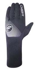 CHIBA Softshell - Radhandschuhe schwarz M, winddicht, atmungsaktiv, Touchfunktion