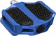 SHIMANO Pedal PD-EF205 Blau Flat - Robustes Plattformpedal für urbane und Freizeitfahrer