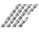 Connex 10sW Fahrradkette 10-fach 116 Glieder gewachst Silber inkl. Kettenschloss