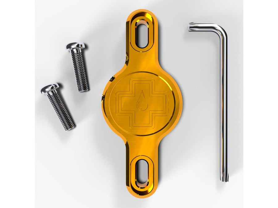 Muc Off Secure Tag Holder V2 gold