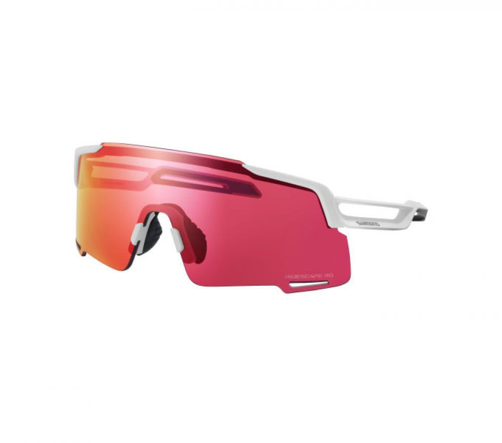 SHIMANO BRILLE EQUINOX RIDESCAPE ROAD MATTE WHITE Brille - Radsport