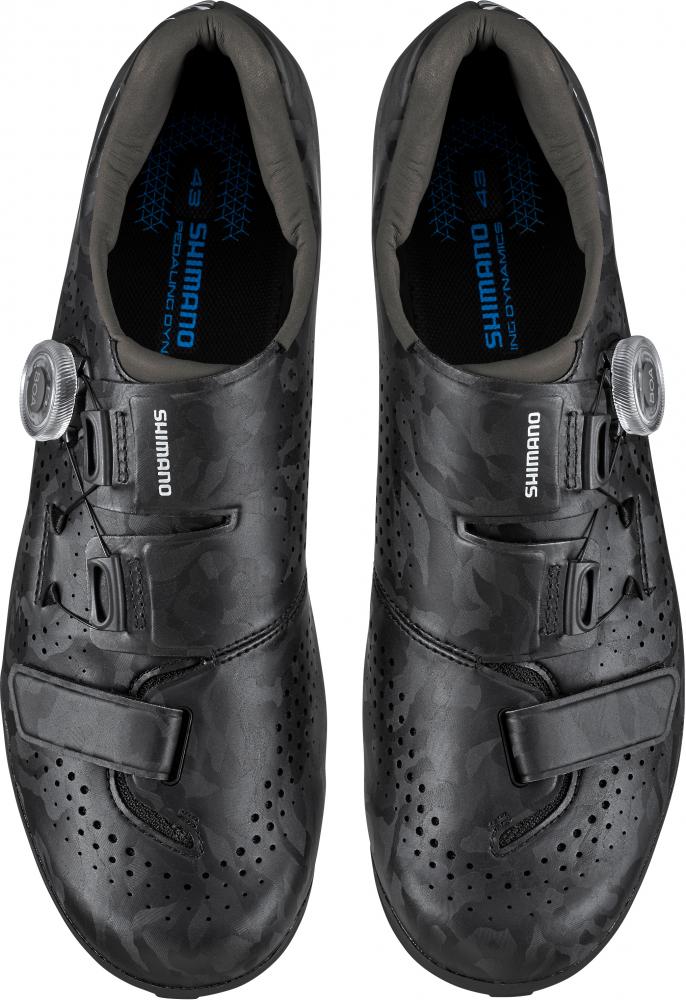 SHIMANO Fahrradschuhe RX600 - Gravel SPD, Unisex, Größe 48, Schwarz