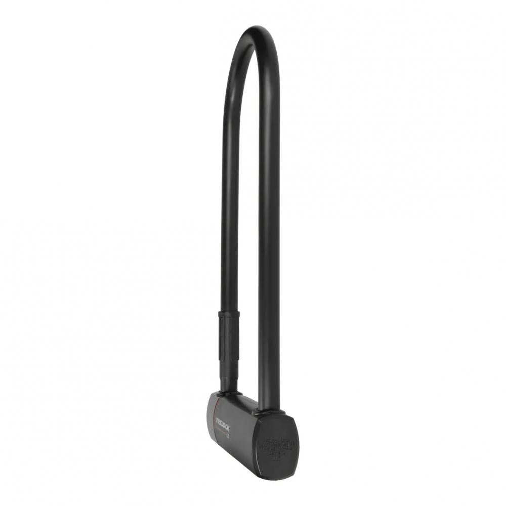 Trelock Bügelschloss U6 L 108×300 mm - schwarz, Bügeldurchmesser 16 mm, mit Halter ZB 401, Sicherheitsstufe 6, gehärteter Stahl, hoher Diebstahlschutz