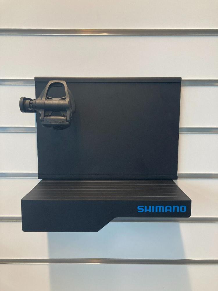 SHIMANO Pedal-/Schuhpräsenter für Slatwall Display - zur Präsentation von Fahrradschuhen und Pedalen