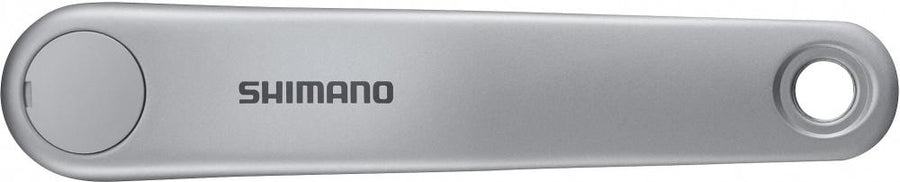 SHIMANO Kurbelarm E-BIKE SYSTEMS FC-E5000 Links - 170 mm, Silber