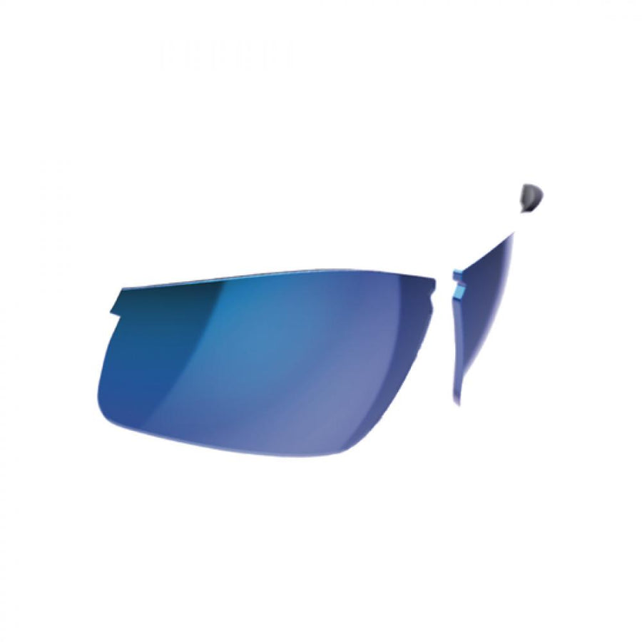 BBB Cycling lens Impress Small Small Blue - kompakte Sportbrille für klare Sicht