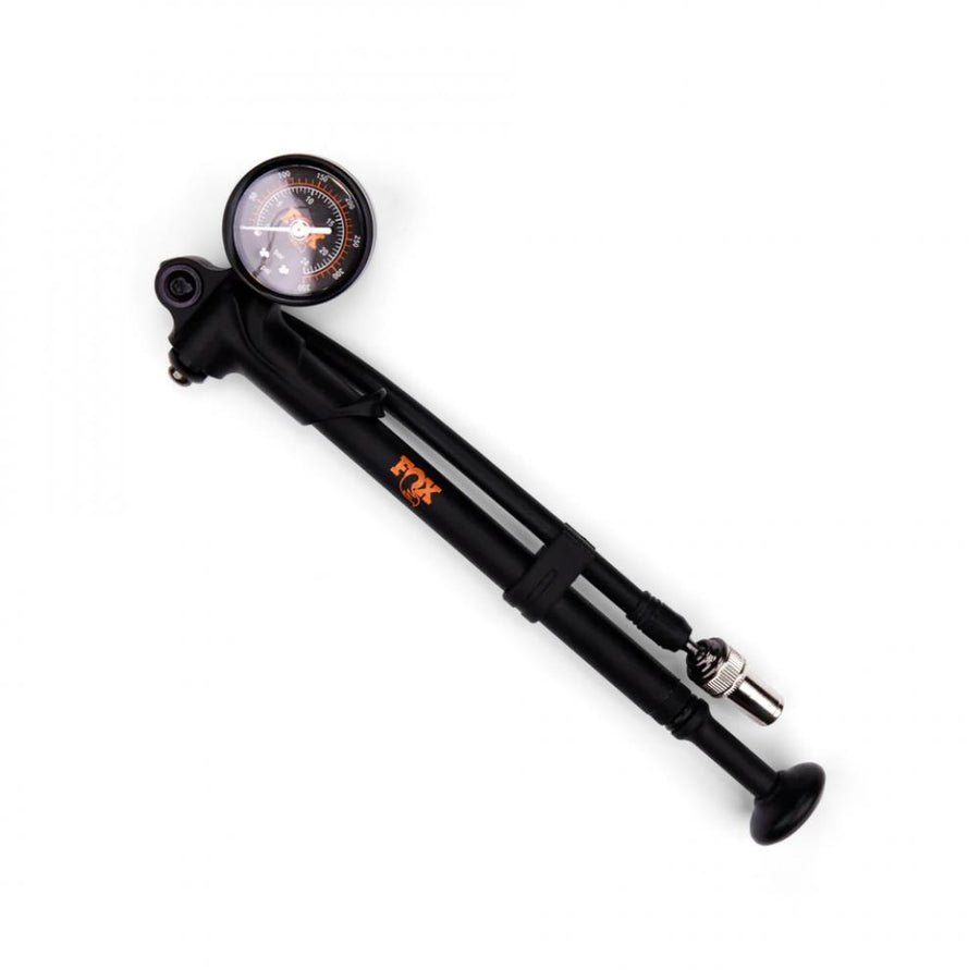 FOX analoge Federgabel- und Dämpferpumpe, 350psi, langer Ventilschlauch für Fahrräder.