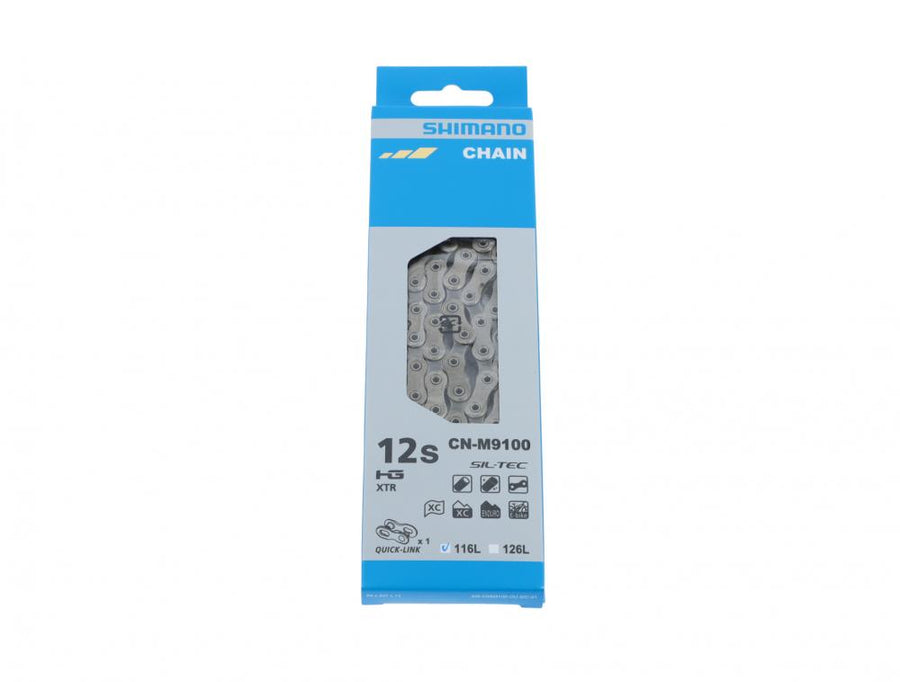 Shimano XTR | Dura-Ace Kette CN-M9100 116 Glieder 12-fach Kette inklusive Quick-Link