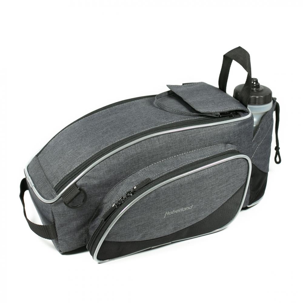 Haberland Gepäckträgeraufsatztasche Flexibag XL beige - flexible 20-Liter-Radtasche