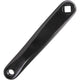 Messingschlager Kurbelarm links L=175mm Aluminium JIS-Vierkant schwarz
