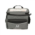 Haberland Lenkertasche Max Plus 10l grau - clevere Organisation am Fahrradlenker