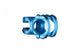 Race Face Turbine R Vorbau, 35.0mm, 50mm, blau - steifer Enduro-Vorbau der aktuellen Generation