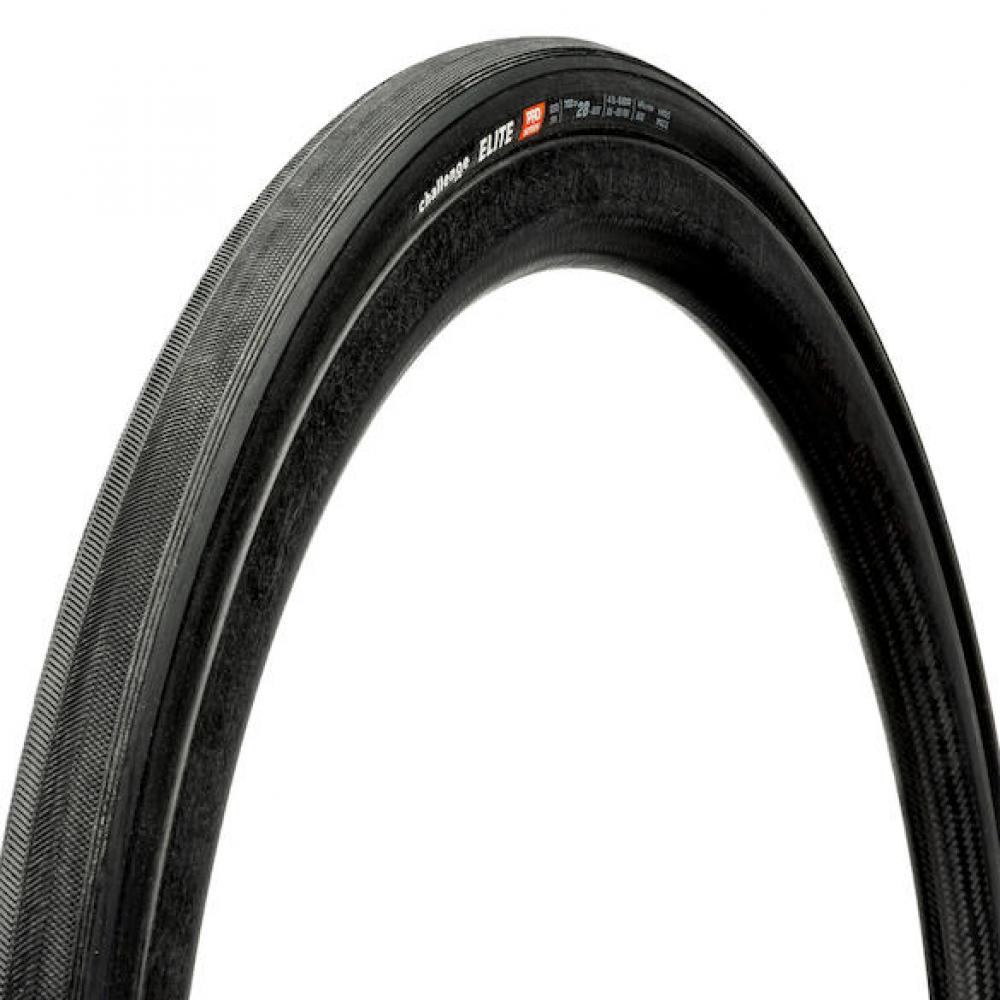 Challenge Road-Reifen Elite Pro Handmade Clincher 28-622 Schwarz - langlebiger Trainings- und Rennreifen