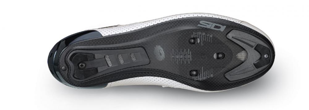 Sidi ROAD Tri-Sixty white 46 Weiß - Triathlon-Rennradschuh mit Carbonsohle