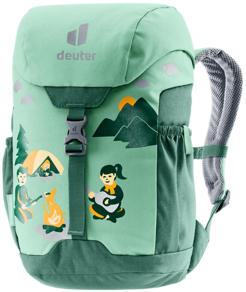 Deuter Schmusebär Kinderrucksack 8 Liter spearmint-seagreen - Leicht, ergonomisch, sicher