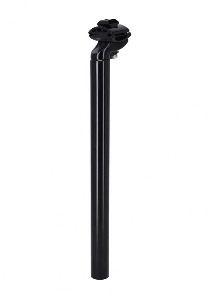 XLC Sattelstütze SP-R07 schwarz, Ø25,4 mm, Länge 350 mm, hochwertige Aluminiumkonstruktion, ideal für City- und Trekkingräder, langlebig und leicht