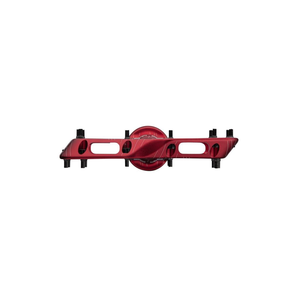 Race Face Atlas Plattform-Pedal, red - robustes Flat Pedal für aggressive Trail- und Gravity-Fahrer