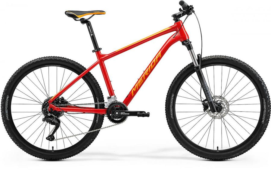 Merida BIG.SEVEN 60 IV1 XS rot/orange - vielseitiges Hardtail-Mountainbike