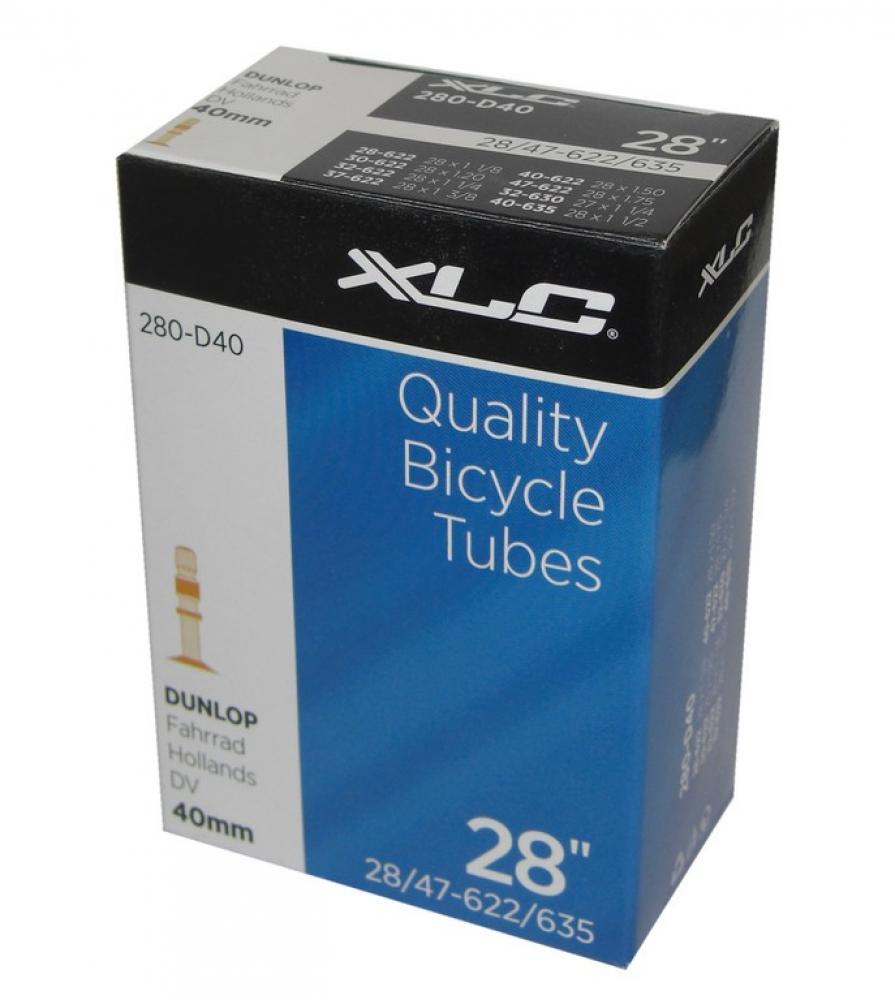 XLC Fahrradschlauch 27/28 x 1 1/8-1.75 28/47-622/635 DV 40