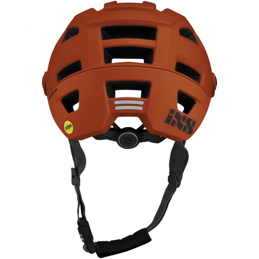 iXS Trigger AM MIPS Helm S/M Burnt Orange, sicherer All-Mountain-Fahrradhelm.