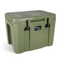 Petromax Passiv-Kühlbox kx50 Oliv 50 l  hält Eis bis zu 12 Tage gekühlt, robustes Design, ideal für Camping und Outdoor-Abenteuer