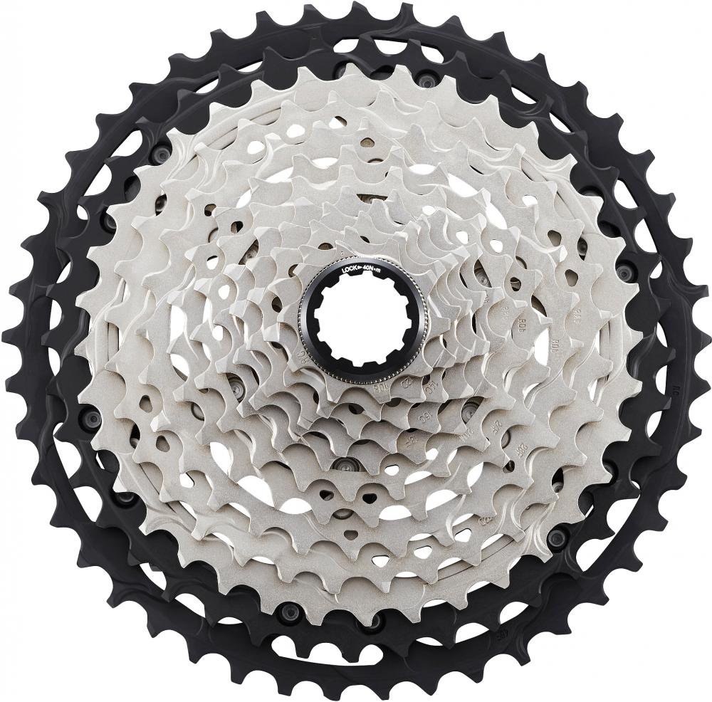 SHIMANO Kassette DEORE XT CS-M8100 - 12-fach MTB Kassette 10-45 Zähne