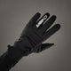 Chiba Classic Fahrradhandschuh Schwarz-Silber Gr. 3XL - atmungsaktiv, Gel-gepolstert, Klettverschluss, Frotteedaumen & Reflexelemente