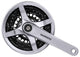 SHIMANO Kurbelgarnitur TOURNEY FC-TY501 Kurbelgarnitur - 6-fach, 7-fach, 8-fach, 170 mm, 42-34, 24 Zähne