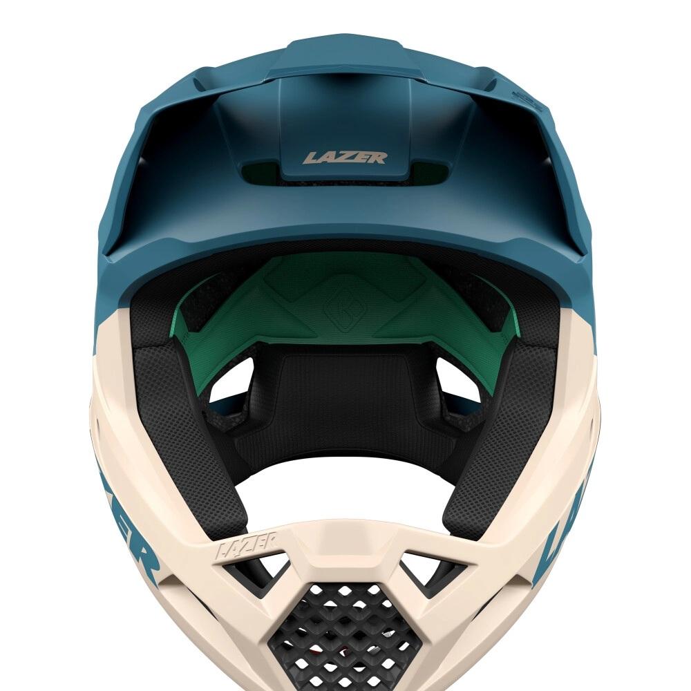 LAZER Helm Chase KinetiCore Matte Sandstorm (S) 54-56 cm - Fullface-Schutz für Downhill