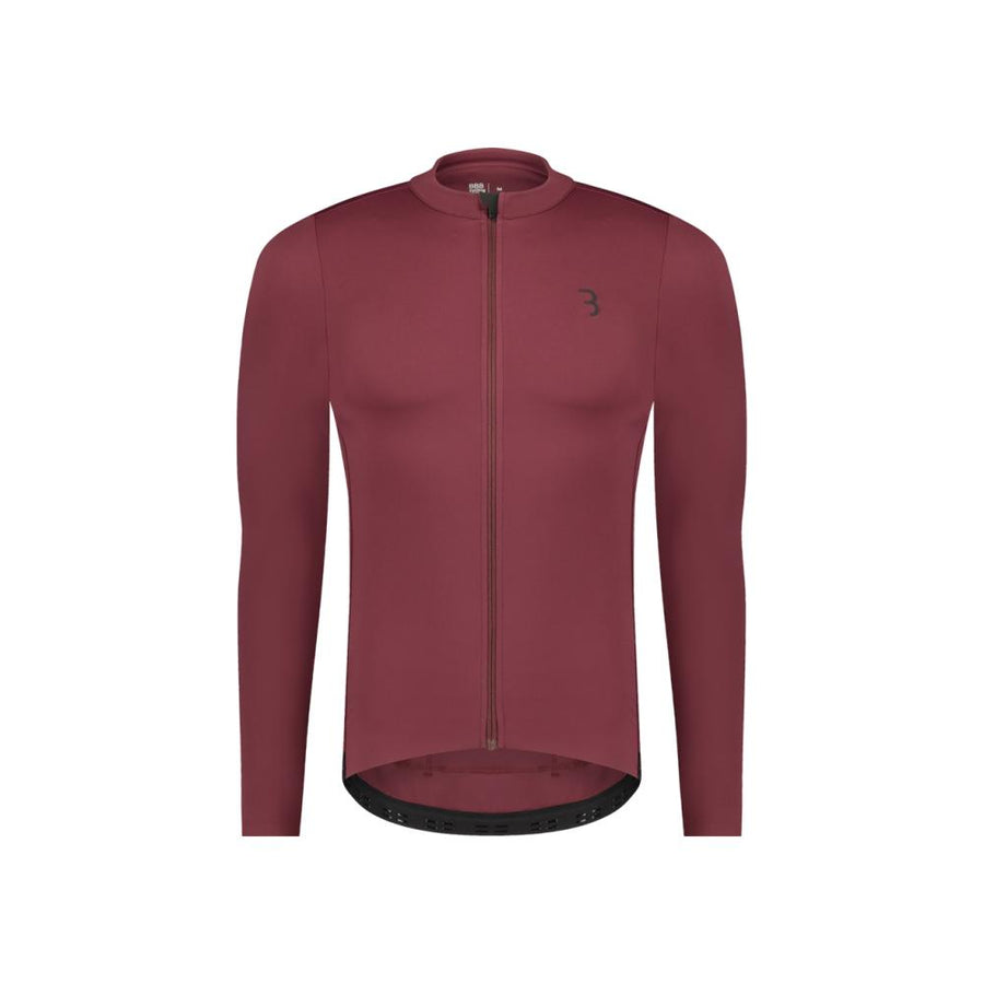 BBB Cycling BBB Langarmtrikot Essence LS XL rot - warmes, atmungsaktives Radtrikot