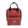 Haberland Bike-Rucksack More Than School schwarz/rot - smarter Schul- & Alltagsbegleiter