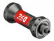 DT Swiss Nabe Road VR 240 EXP 20 Loch schwarz - leichte, steife High-End Vorderradnabe