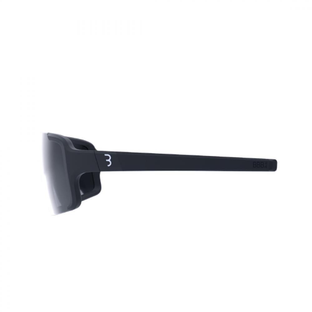 BBB Cycling Sportbrille Chester Narrow Smoke flash Small matt - schlanke Performance-Sportbrille