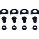 FSA Kettenblattschraubenset Megatooth für WB379 Standardgröße Schwarz - sichere Kettenblattmontage