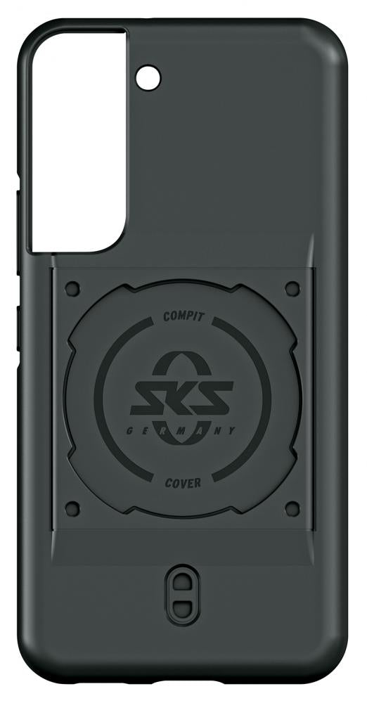 SKS COMPIT Cover für Samsung Galaxy S22  stoßdämpfende 2-Komponenten-Hülle mit spezieller Befestigung für sichere Fahrradmontage