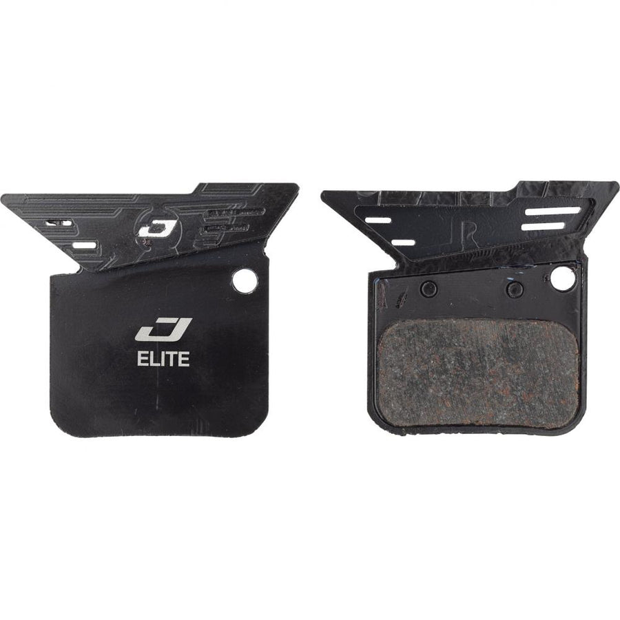 Jagwire Bremsbeläge Disc Elite Cooling Semi-Metallic Schwarz - maximale Bremsleistung & Kühlung