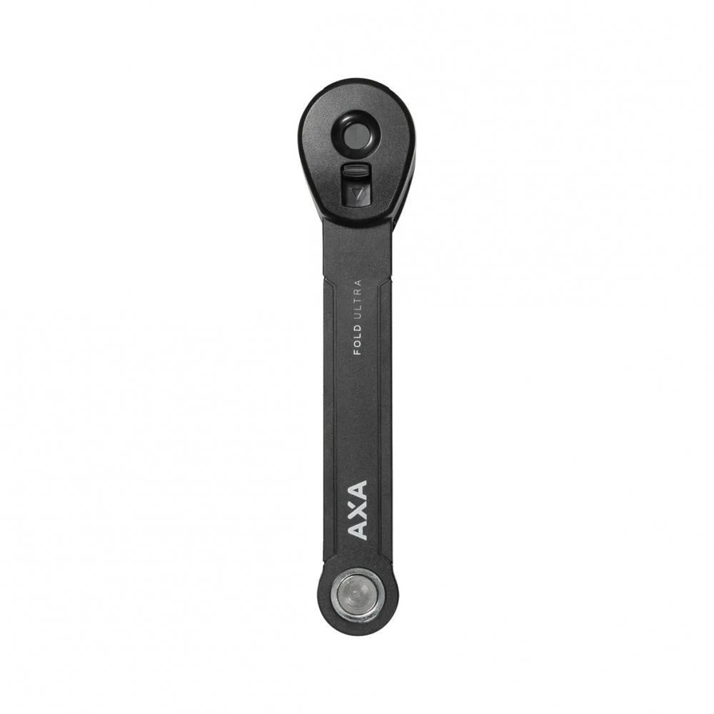 AXA Faltschloss Fold Ultra 900 mm Schwarz - Hochsicheres Fahrradschloss für E-Bikes