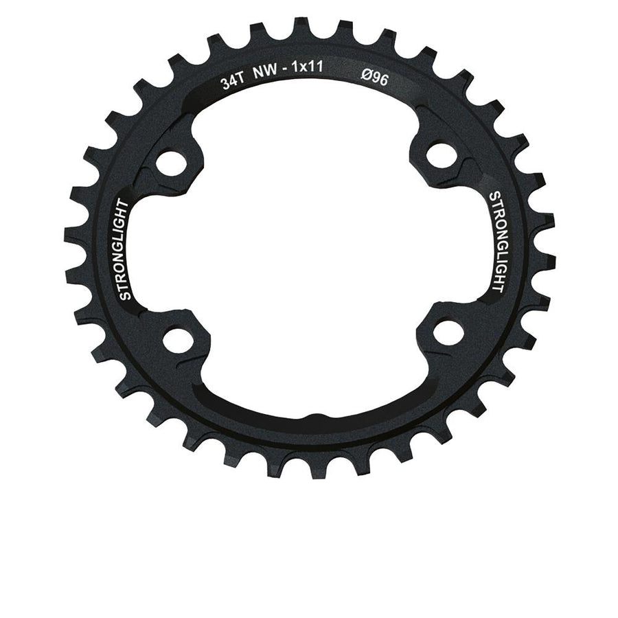 Stronglight CT2 NW Kettenblatt schwarz 34 Zähne 1x11 96mm für XTR M9000