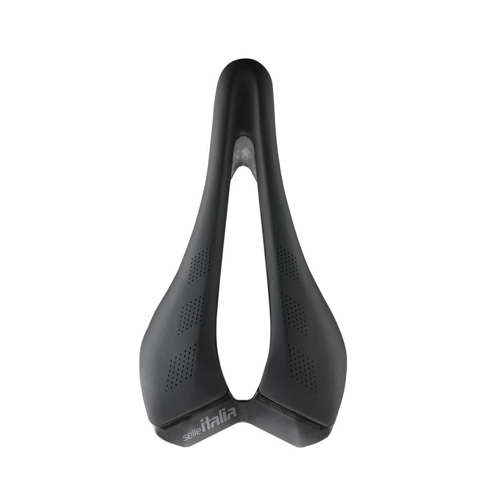 Selle Italia SLR Carbon S3 Rennsattel - Superflow, Carbon Rails Ø 7×9 mm, 118 g, 130×242 mm - Ultraleicht & Performance für Straße