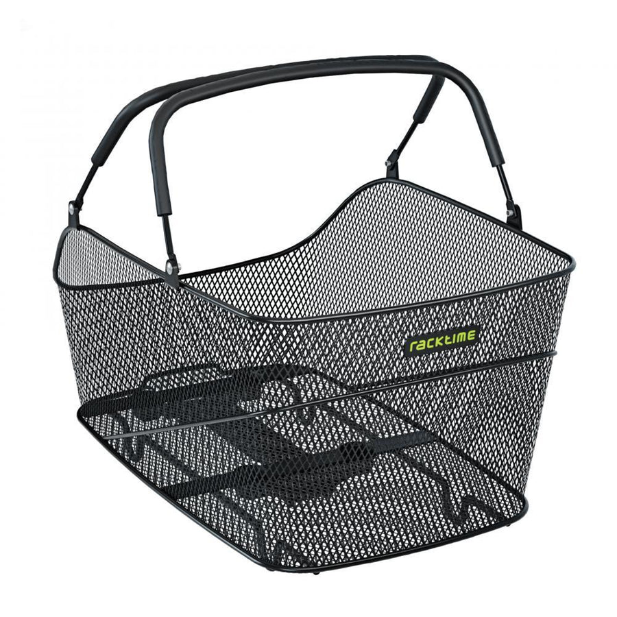Retoure: racktime Fahrradkorb Baskit Trunk 2.0 large - Gepäckträgerkorb - schwarz 28 Liter SNAPIT 2.0 51×31×25 5 cm 10 kg Traglast