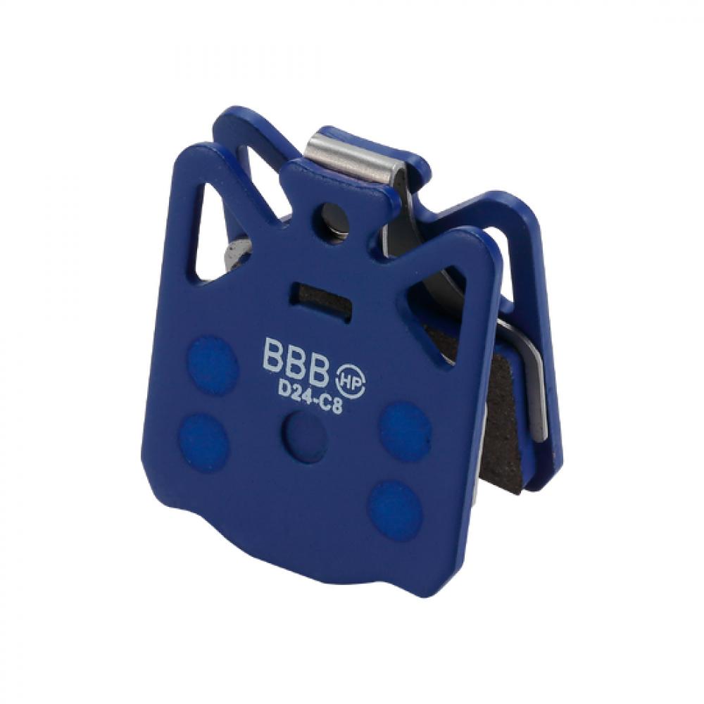 BBB Cycling Bremsbeläge DiscStop comp. Campa SR Standard blau - kraftvolle, leise Scheibenbremsleistung