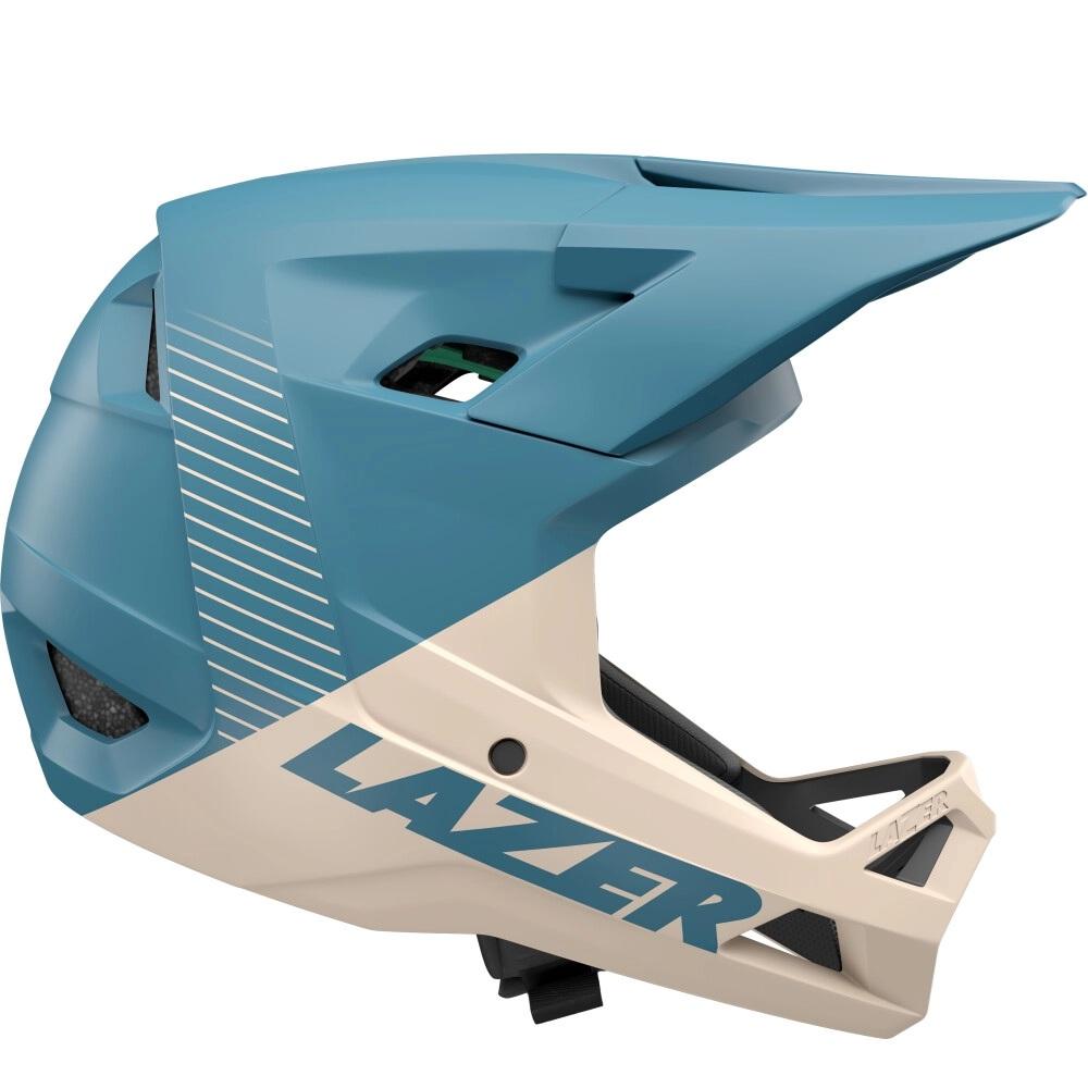 LAZER Helm Chase KinetiCore Matte Sandstorm L (58-60 cm) - Fullface-Schutz für Downhill & Enduro