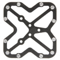 Schwarzer M-Wave Transformer A Plattformadapter für Shimano SPD & Look Keo Systempedale aus Aluminium.