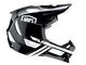 100% Trajecta helmet w/Fidlock XL black/white - leichter Fullface-Helm mit Top-Schutz