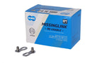 KMC MissingLink 7/8R EPT silber - Kettenschloss für 7/8-fach Ketten - 40 Stück WE-Verpackung - Kettenzubehör