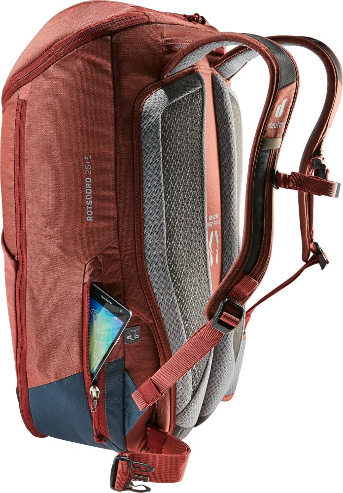 Deuter Rotsoord 25+5 Fahrradrucksack - 25 Liter erweiterbar, perfekt für Pendler