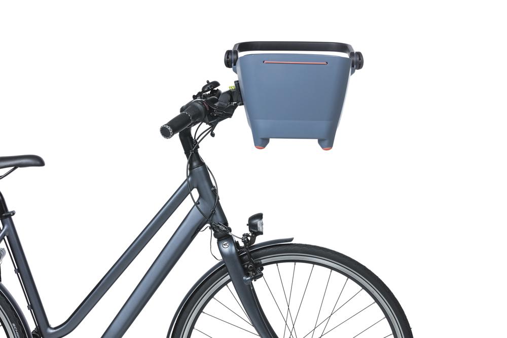 Basil Buddy KF Hundefahrradkorb - 32 l, Faded Denim