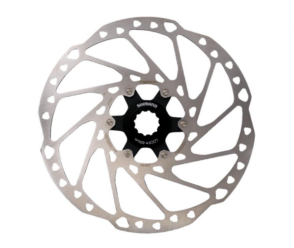 Shimano SM-RT64 Centerlock 180mm Bremsscheibe für starke, zuverlässige Fahrradbremsleistung.
