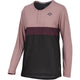 IXS Sports Division iXS Flow XTG Women's Long Sleeve Henley 40 Anthracite / Raisin - wetterfestes Trail-Shirt