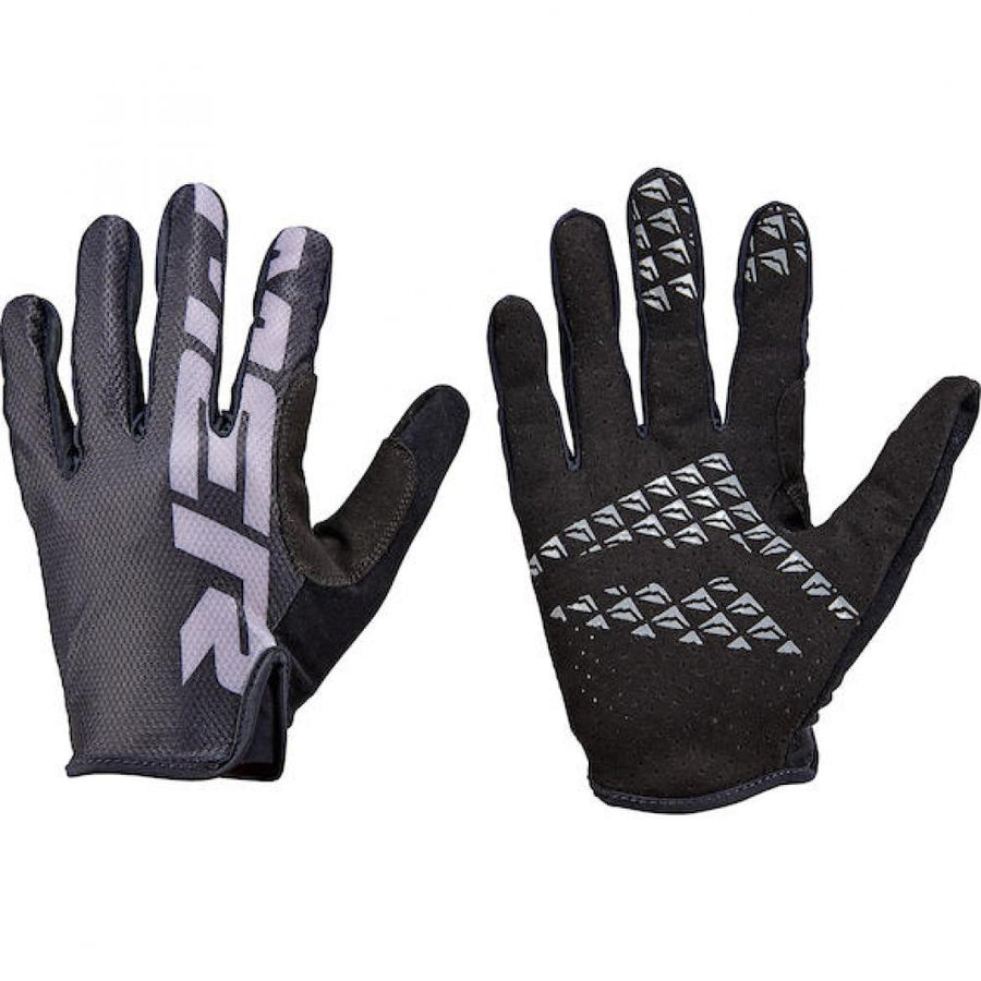 Merida Handschuhe TRAIL schwarz/grau M Schwarz/grau - atmungsaktiver Grip für Trail und Tour